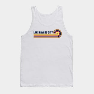 Lake Havasu City Arizona horizontal sunset Tank Top